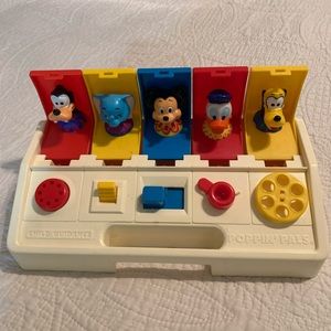 VINTAGE 1986 Disney Poppin’ Pals Playskool Toy